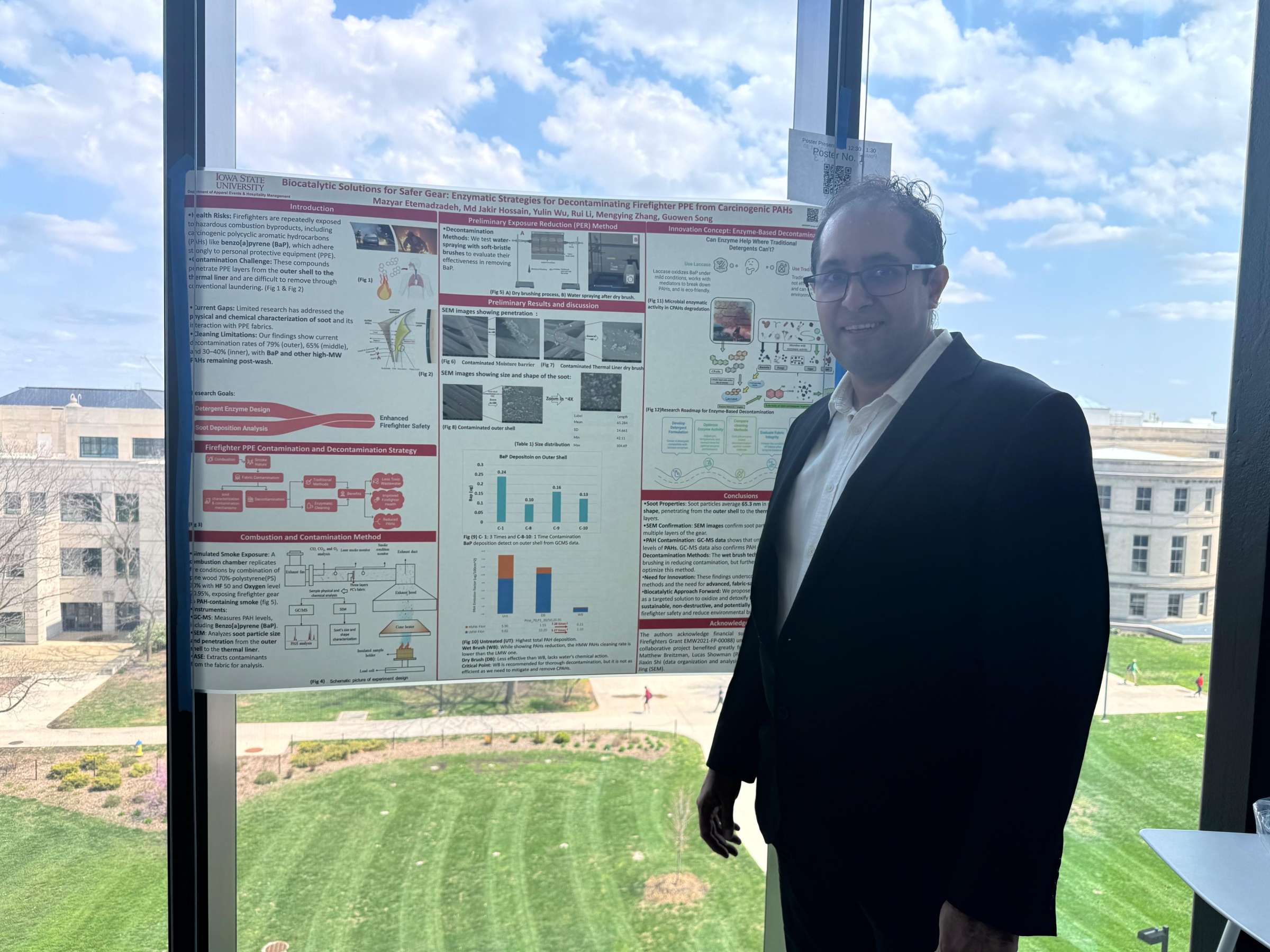 Mazyar "Biocatalytic Solutions for Safer Gear: Enzymatic Strategies for Decontaminating Firefighter PPE from Carcinogenic PAHs"